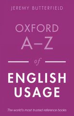 Oxford A-Z of English Usage 2nd Revised edition цена и информация | Пособия по изучению иностранных языков | 220.lv