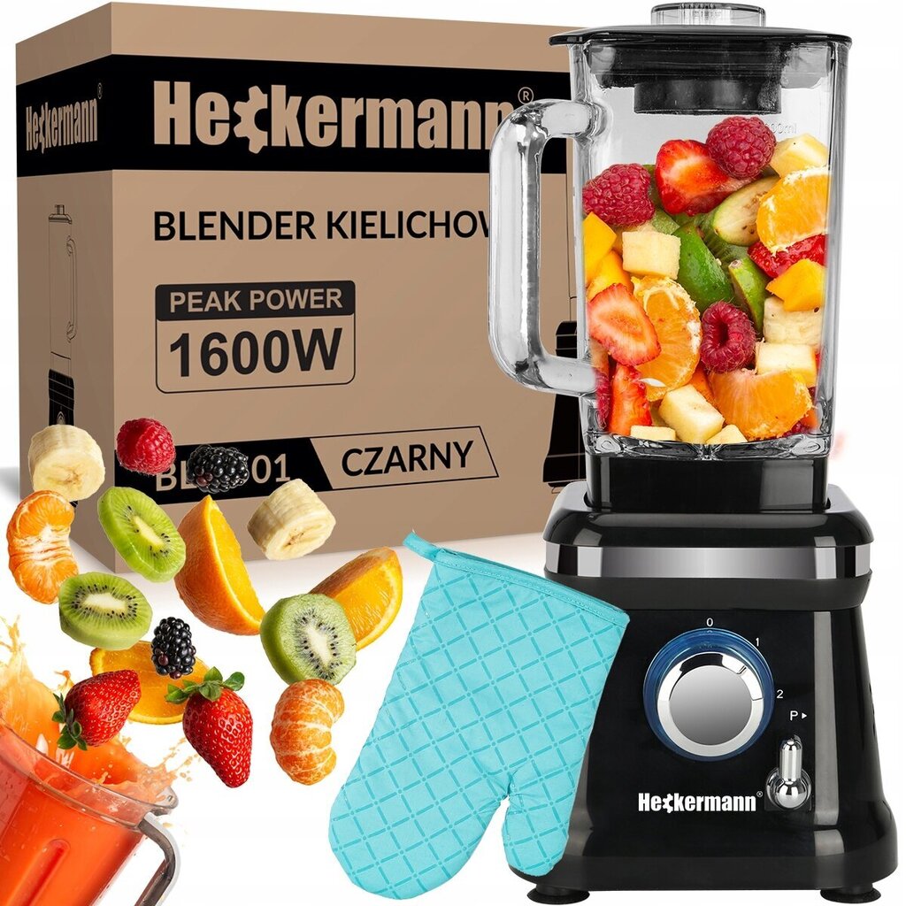 Kokteiļu mikseris 1600w 1,6l цена и информация | Blenderi, smalcinātāji | 220.lv