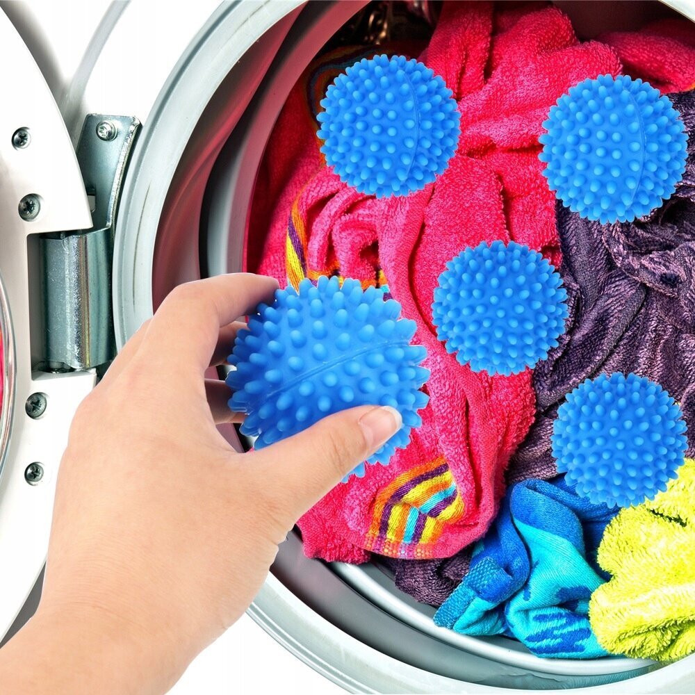 Mazgāšanas bumbiņas, mīkstināšanai 4 gab. cena un informācija | Veļas mazgāšanas līdzekļi | 220.lv