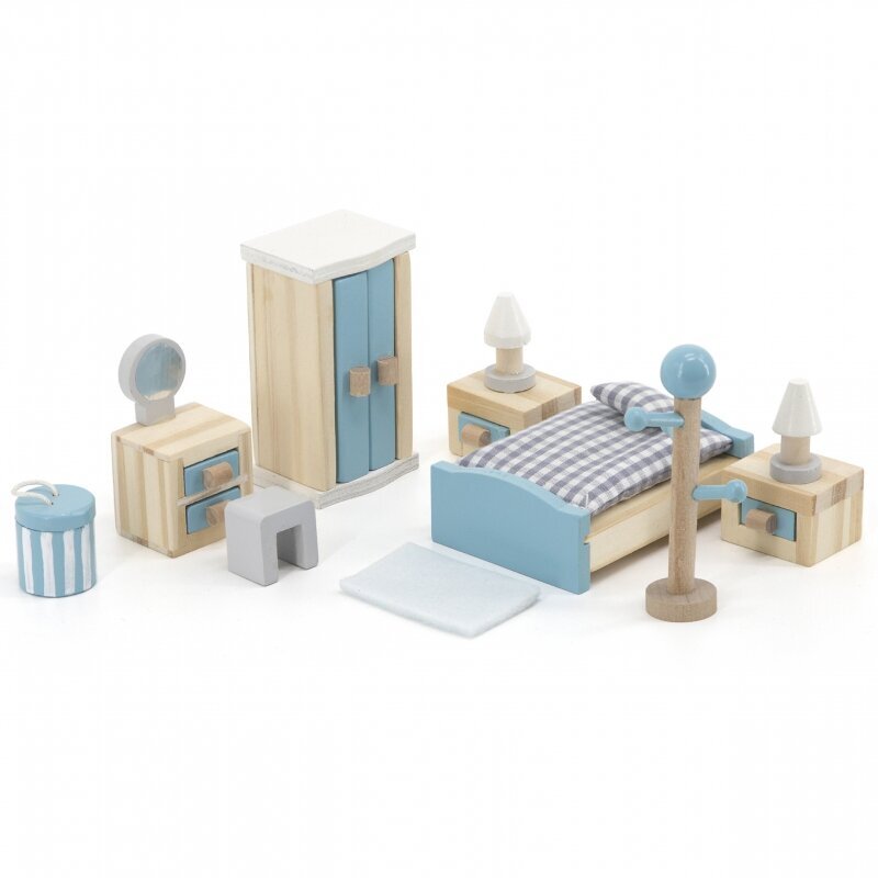 Leļļu guļamistabas mēbeļu komplekts Viga PolarB cena un informācija | Rotaļlietas meitenēm | 220.lv