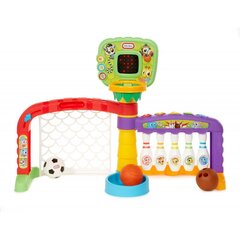 Интерактивный спортивный центр 3 в 1, Little Tikes цена и информация | Игрушки для малышей | 220.lv
