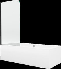 Vonia Mexen Cube su apdaila ir stiklo sienele, 180x80 cm + 70 cm, white+I/swing/black цена и информация | Для ванны | 220.lv