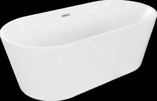 Vonia Mexen Luna, 170 x 80 cm, White+Chrome цена и информация | Для ванны | 220.lv