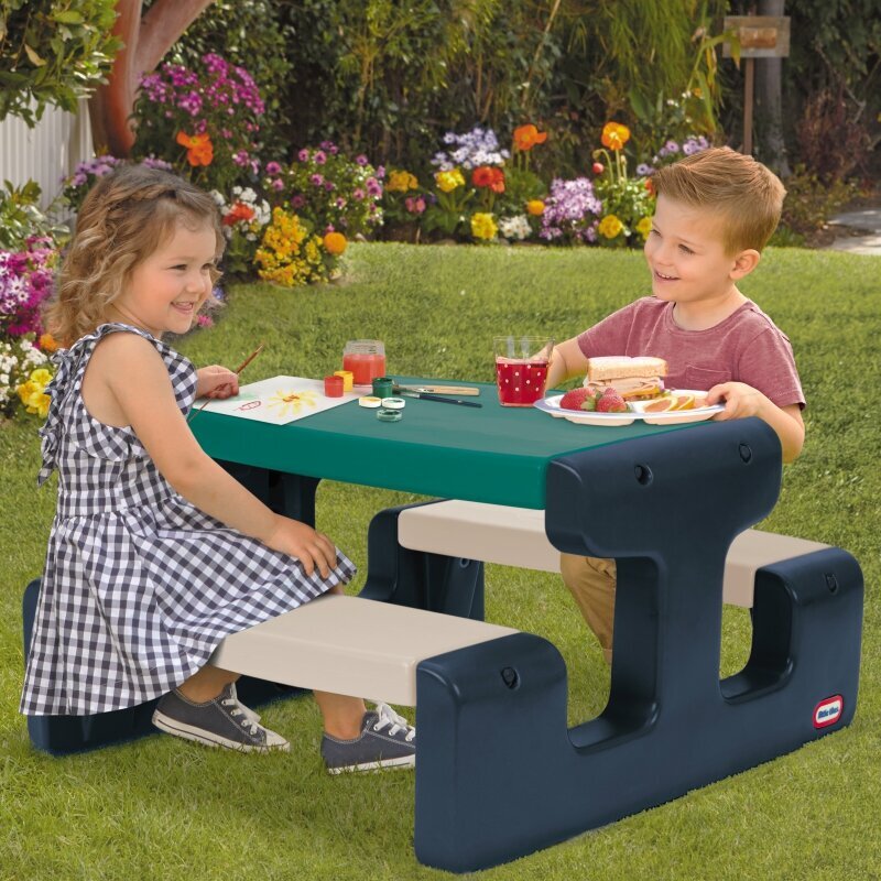 Bērnu piknika galds Little Tikes cena un informācija | Dārza mēbeles bērniem | 220.lv