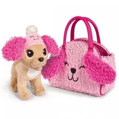 Мягкий плюшевый щенок с шапкой и сумкой от Chi Chi Love - Simba цена и информация | Мягкие игрушки | 220.lv