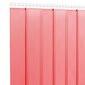 vidaXL durvju aizkars, sarkans, 300 mm x 2,6 mm, 25 m, PVC cena un informācija | Durvju stopētāji un citi aksesuāri | 220.lv