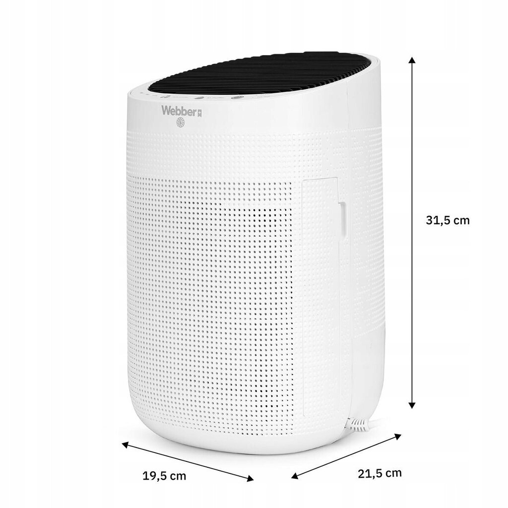Webber DEQ8 gaisa sausinātājs cena un informācija | Gaisa sausinātāji, mitruma savācēji | 220.lv