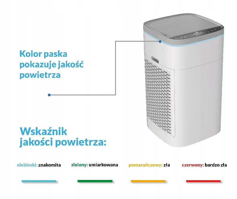 Webber AP9800 gaisa attīrītājs cena un informācija | Gaisa attīrītāji | 220.lv