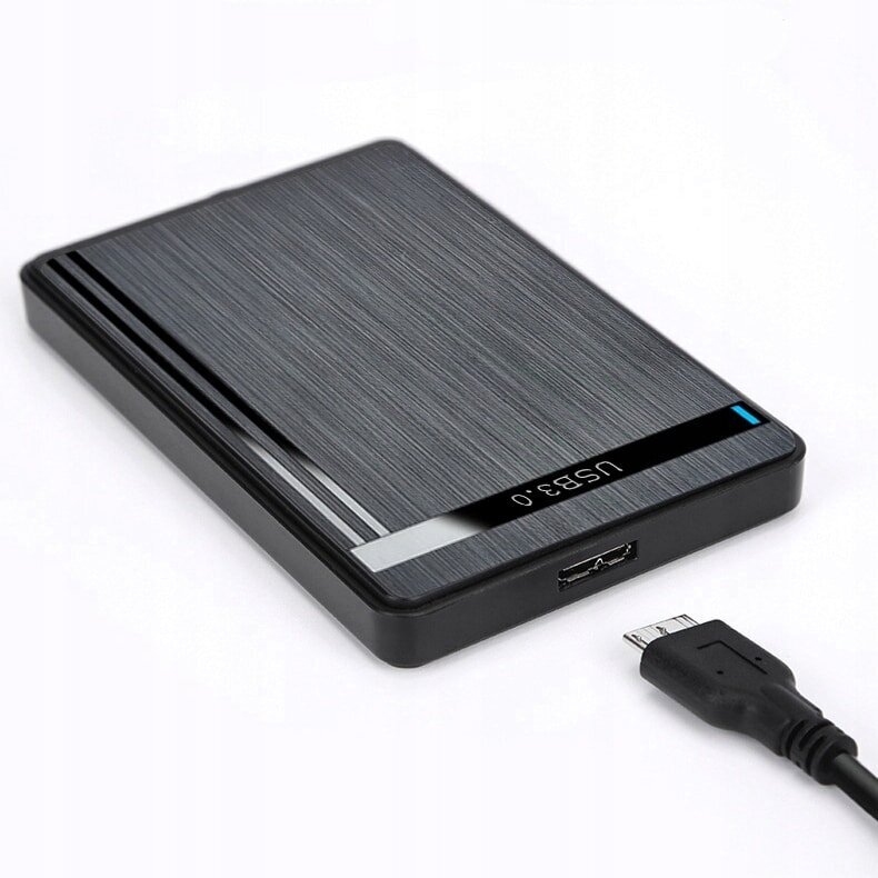 Diska korpuss melns USB 3.2 5GB cena un informācija | Cieto disku somas un apvalki | 220.lv