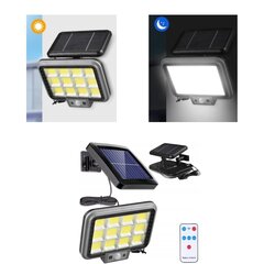 Halogēna saules lampa 300W LED + tālvadības pults цена и информация | Уличное освещение | 220.lv