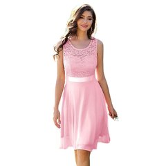 Женское праздничное мини-платье BeryLove, светло-розовое цена и информация | Платья | 220.lv