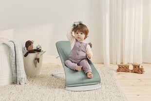 Лежак BabyBjörn Bouncer Balance Soft, зеленый цена и информация | Шезлонги и качели | 220.lv