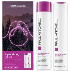 Matu kopšanas komplekts Paul Mitchell Super Strong, 2 x 300ml cena un informācija | Šampūni | 220.lv