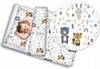 Babymam bērnu gultas komplekts 120x90, 2 daļas цена и информация | Bērnu gultas veļa | 220.lv