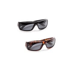 Очки Polaryte HD 2 шт. черный и коричневый футляр и ткань цена и информация | Солнцезащитные очки для мужчин | 220.lv