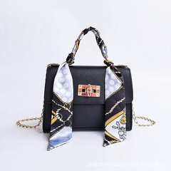 Женская сумочка через плечо Electronics-14, 13x19 см, черная цена и информация | Женские сумки | 220.lv