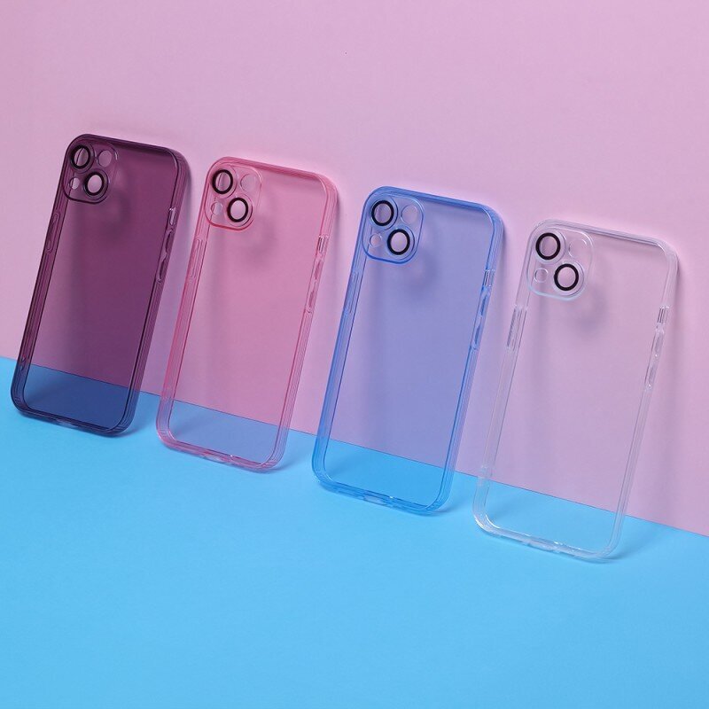 Slim Color maciņš iPhone 14 Plus 6,7 caurspīdīgs cena un informācija | Telefonu vāciņi, maciņi | 220.lv