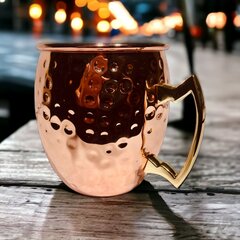 Коктейльный стакан MOSCOW MULE, Ø93x122x100 мм, 500 мл цена и информация | Стаканы, фужеры, кувшины | 220.lv