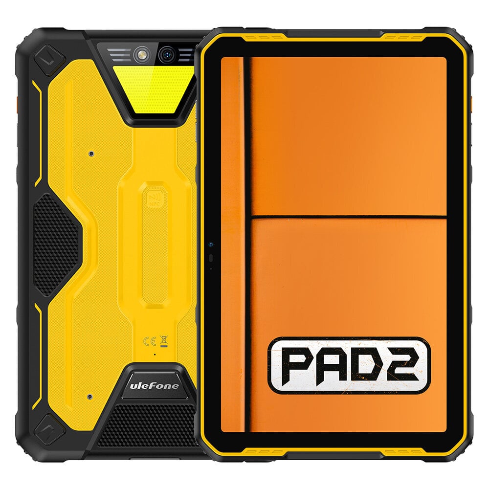 Ulefone Armor Pad 2 LTE 8/256GB Yellow/Black cena un informācija | Planšetdatori | 220.lv