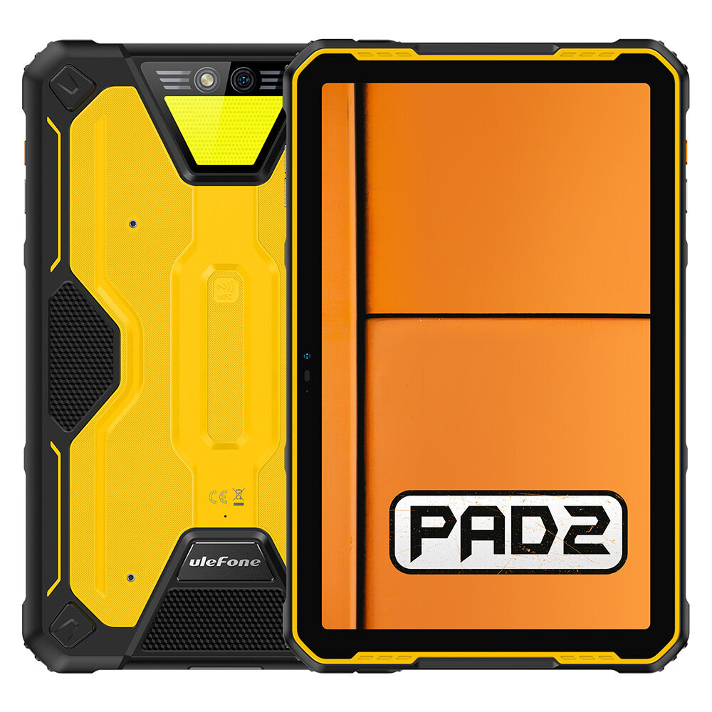 Ulefone Armor Pad 2 LTE 8/256GB Yellow/Black цена и информация | Planšetdatori | 220.lv