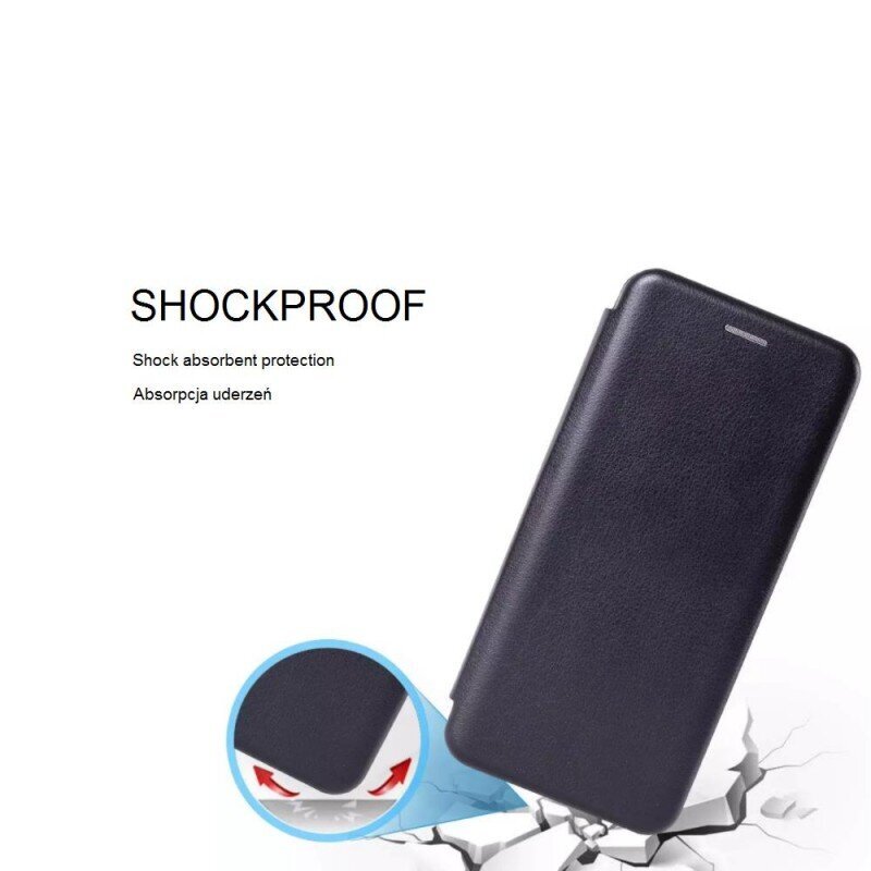 Smart Diva maciņš priekš Motorola Moto E20 / E30 / E40 / E20S tumši zils cena un informācija | Telefonu vāciņi, maciņi | 220.lv