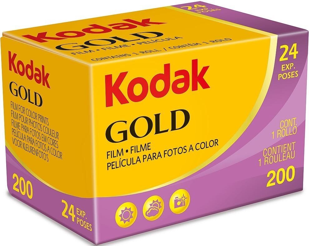 Kodak filmiņa Gold 200/24 cena un informācija | Citi piederumi fotokamerām | 220.lv