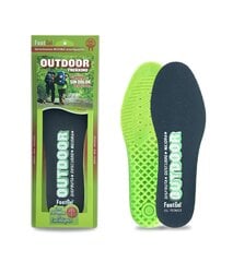 Стельки Footgel Plantilla Outdoor Eucalipto Talla, размер 43-47 цена и информация | Для ухода за обувью и одеждой | 220.lv