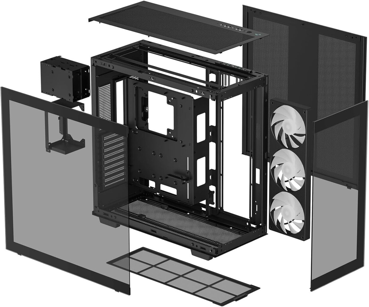 DeepCool R-CH780-BKADE41-G-1 цена и информация | Datoru korpusi | 220.lv