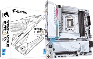 Gigabyte B760M Aorus Elite X AX cena un informācija | Mātesplates | 220.lv