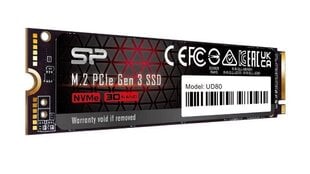 Silicon Power UD80 (SP250GBP34UD8005) цена и информация | Внутренние жёсткие диски (HDD, SSD, Hybrid) | 220.lv