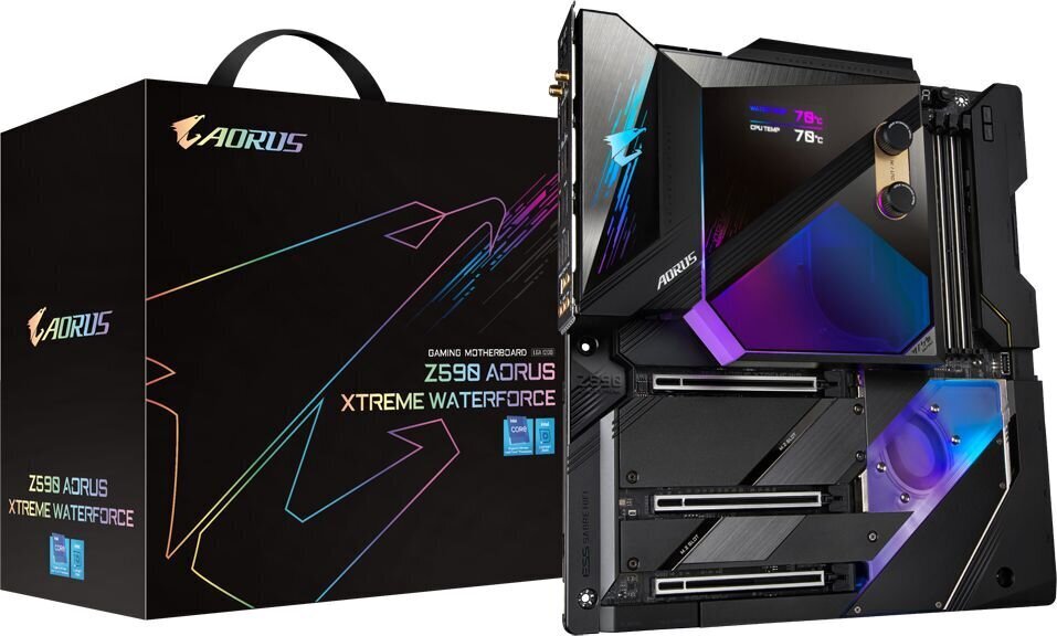 Gigabyte Z590 Aorus Xtreme Waterforce cena un informācija | Mātesplates | 220.lv