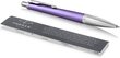 Lodīšu pildspalva Parker Urban Premium Ballpoint Violet Metal, zila cena un informācija | Rakstāmpiederumi | 220.lv