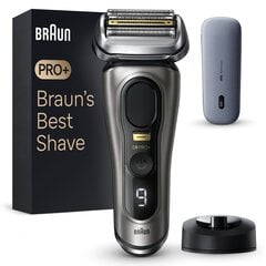 Braun Series 9 PRO+ 9525s + PowerCase cena un informācija | Bārdas skuvekļi | 220.lv