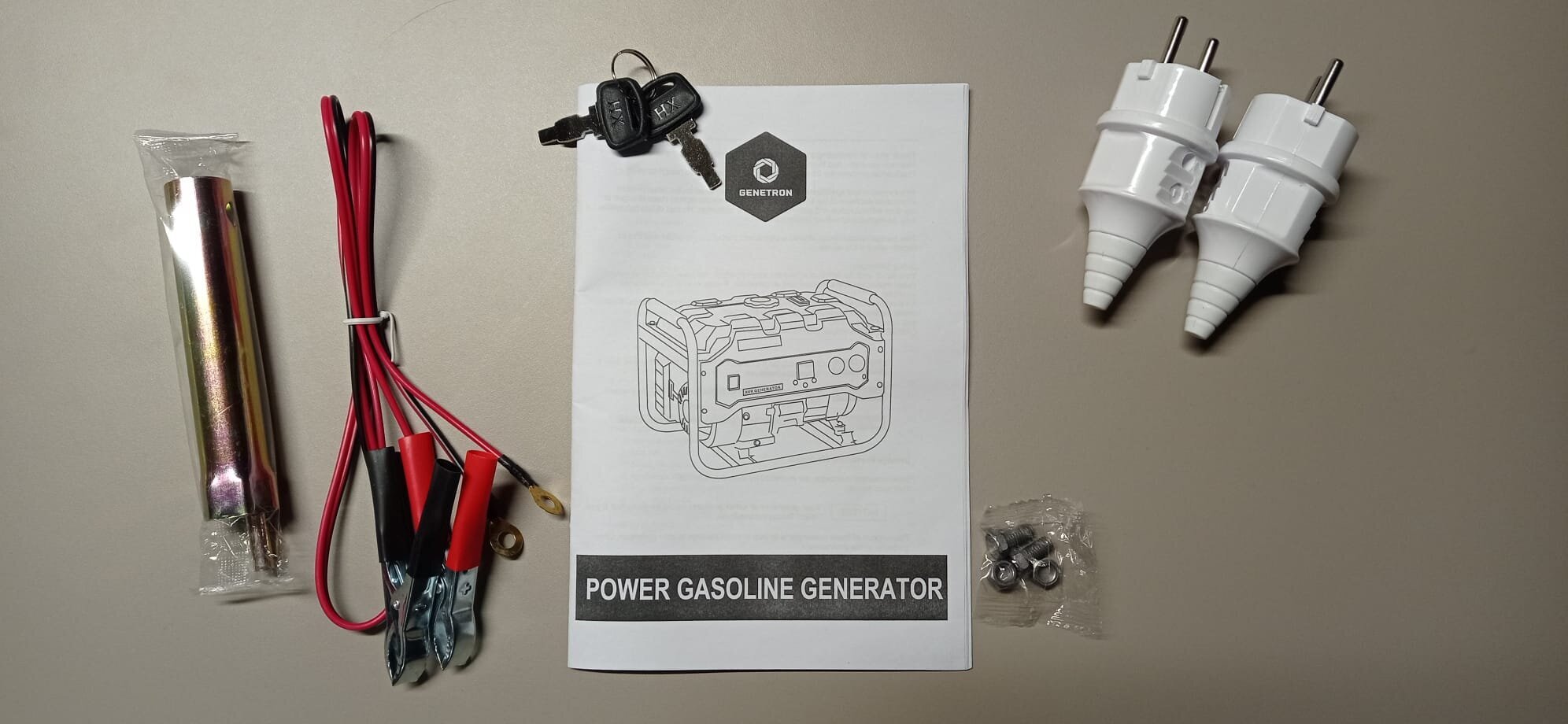 Benzīna ģenerators Genetron GT6500, 5,5 KW, 230 V, elektriskais starts cena un informācija | Elektrības ģeneratori | 220.lv