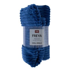 Плед Home4You Freya 150х200см, темно-синий цена и информация | Покрывала, пледы | 220.lv