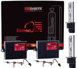 EinParts H1 Xenon HID starta komplekts 4300K Silti balts 12V Slim AC 35W 6.0A cena un informācija | Auto 12V el. piederumi | 220.lv