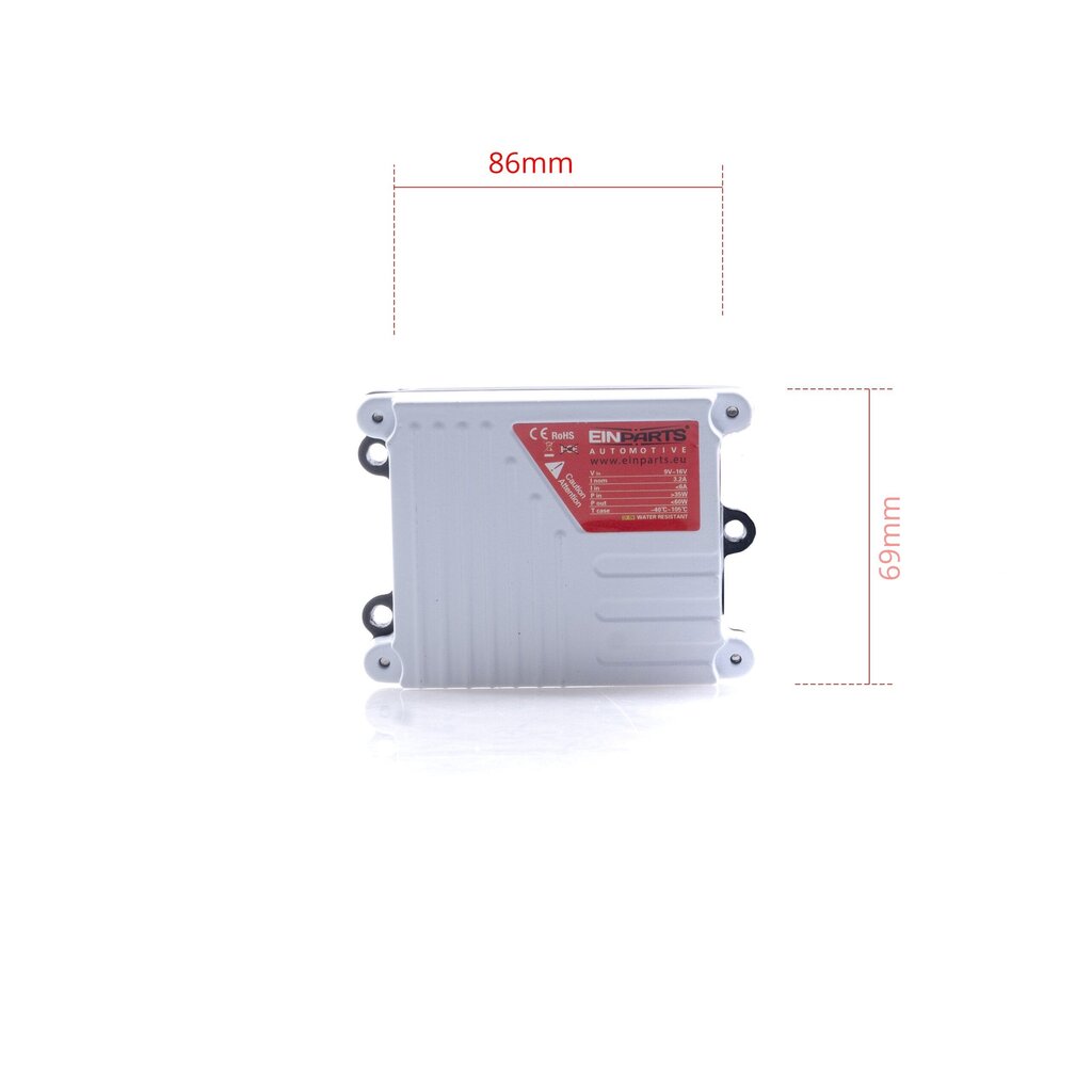 EinParts H11M Xenon HID starta komplekts 4300K Silti balts 12V Slim DC 35W 6.0A cena un informācija | Auto 12V el. piederumi | 220.lv