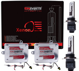 EinParts H7 Xenon HID starta komplekts 4300K Silti balts 12V Slim Quick Start 35W 8.5A cena un informācija | Auto 12V el. piederumi | 220.lv