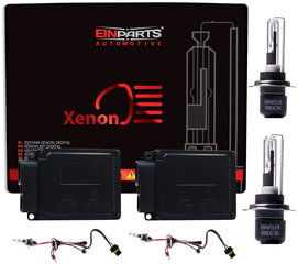 EinParts H7 Xenon HID starta komplekts 6000K Auksti balts 12V Slim 55W 12V cena un informācija | Auto 12V el. piederumi | 220.lv