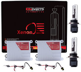 EinParts H7 Xenon HID starta komplekts 6000K Auksti balts 12V Slim DC 35W 6.0A cena un informācija | Auto 12V el. piederumi | 220.lv