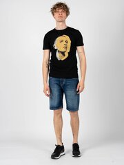 T-krekls vīriešiem Antony Morato MMKS02166-FA100144, melns cena un informācija | Vīriešu T-krekli | 220.lv