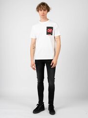 Antony Morato T-shirt - MMKS02139-FA100227 - Белый  regular fit MMKS02139-FA100227 цена и информация | Мужские футболки | 220.lv