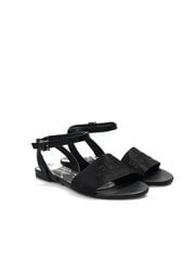 Sandales sievietēm Armani Exchange XDP003 XV138, melns cena un informācija | Sieviešu sandales | 220.lv