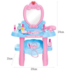 Kosmētikas galds ar piederumiem Color Baby, rozā/zila цена и информация | Игрушки для девочек | 220.lv