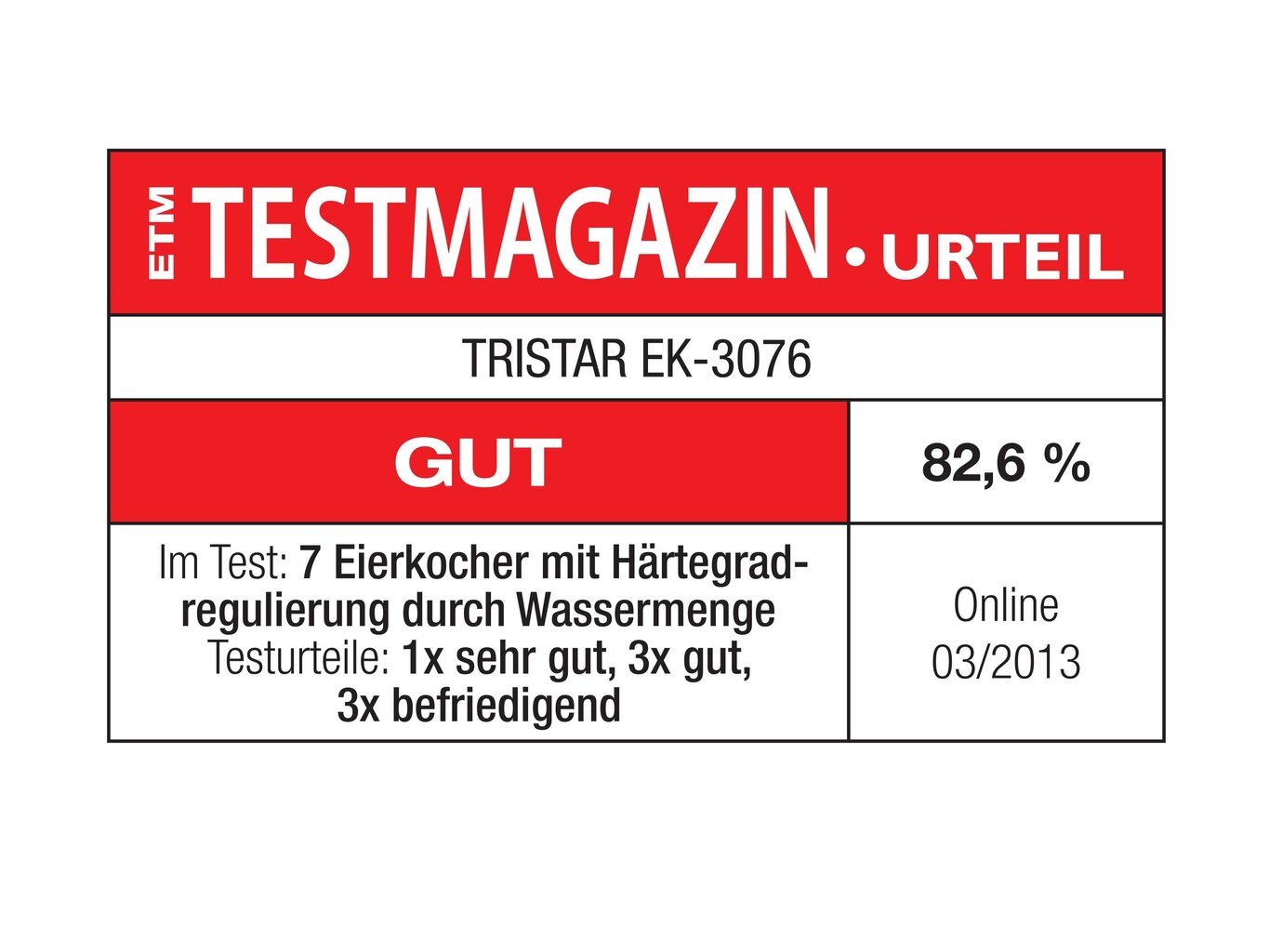 Tristar EK-3076 cena un informācija | Īpašas ierīces ēdiena pagatavošanai | 220.lv