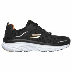 Мужская повседневная обувь Skechers Relaxed Fit D'Lux Walker S6451945, Черный цвет цена и информация | Кроссовки мужские | 220.lv