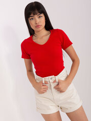 Sieviešu T-krekls Lily Rose, sarkans cena un informācija | T-krekli sievietēm | 220.lv