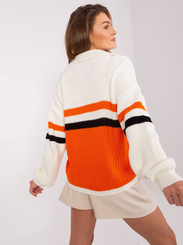 Sieviešu džemperis Badu, oranžs cena un informācija | Sieviešu džemperi | 220.lv