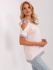 блузка em-bz-hs-20-16.67 светло-розовая цена и информация | Женские блузки, рубашки | 220.lv
