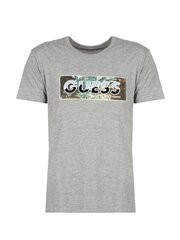 Guess T-Shirt - M1BI22K8FQ1 - Серый  regular fit M1BI22K8FQ1 цена и информация | Мужские футболки | 220.lv